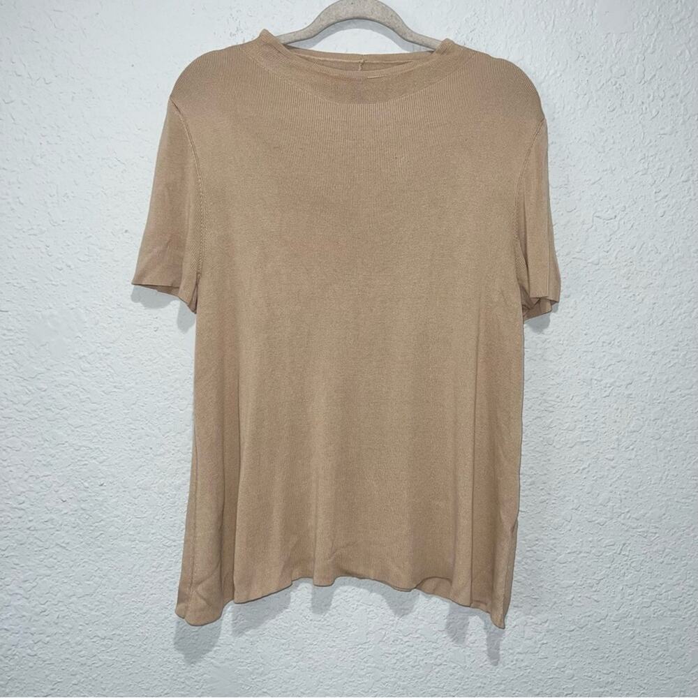 Eileen Fisher Tencel Lyocell Short Sleeve Top